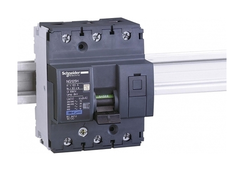 Автоматический выключатель Schneider Electric Acti9 3P 25А (C) 12кА