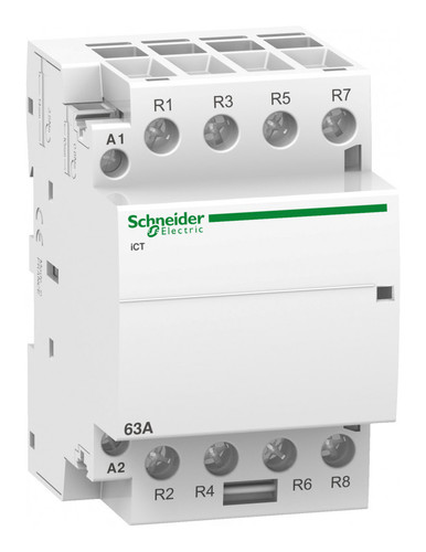 Модульный контактор Schneider Electric iCT 4P 63А 400/24В AC