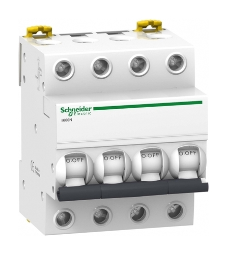 Автоматический выключатель Schneider Electric Acti9 4P 16А (C) 6кА