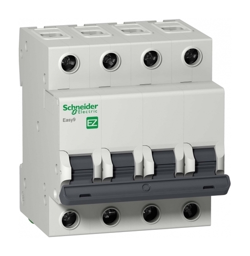 Автоматический выключатель Schneider Electric Easy9 4P 25А (C) 4.5кА