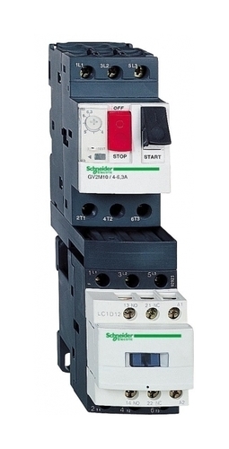 Пускатель Schneider Electric TeSys GV2DM 2.5А, 0.75кВт 400/24В