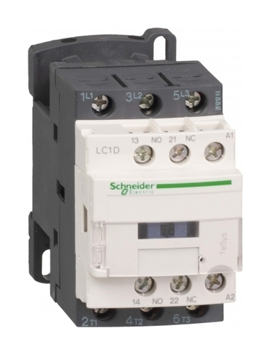 Контактор Schneider Electric TeSys LC1D 3P 12А 440/400В AC 5.5кВт